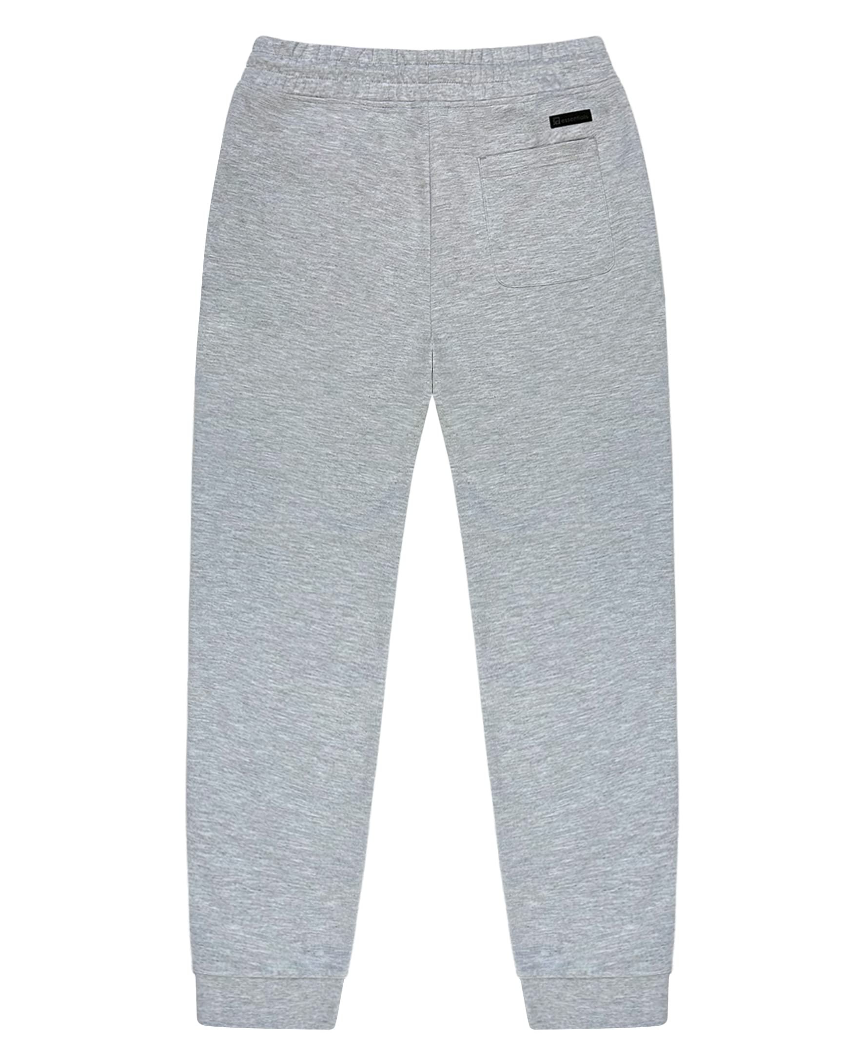 Southpole Men's Basic Lightweight Tech Fleece Jogger Pants, Heather Grey, Medium