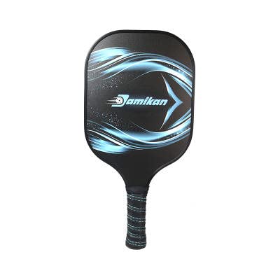 Damikan DM2 Pickleball Paddle I Lightweight Fiberglass Paddle I Durable Polymer Honeycomb Core I Cushioned Grip Handle