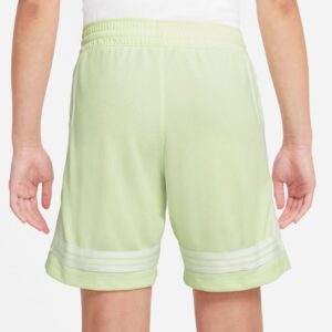 Fly Crossover Girls Training Shorts Big Kids Size Medium Color Lime Ice and White