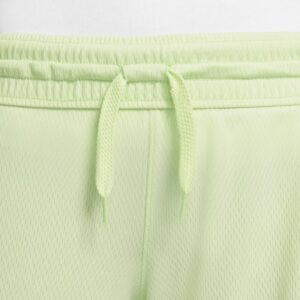 Fly Crossover Girls Training Shorts Big Kids Size Medium Color Lime Ice and White