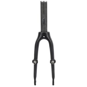 kadimendium carbon fiber bike fork, light weight road bike fork high toughness high strength for 28.6mm folding bikes