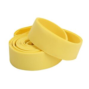 Raguso Bike Tire Pad, Flexible Bike Strip Rim Tape High Elasticity Firm PVC for 700C Road Bike Wheel Set