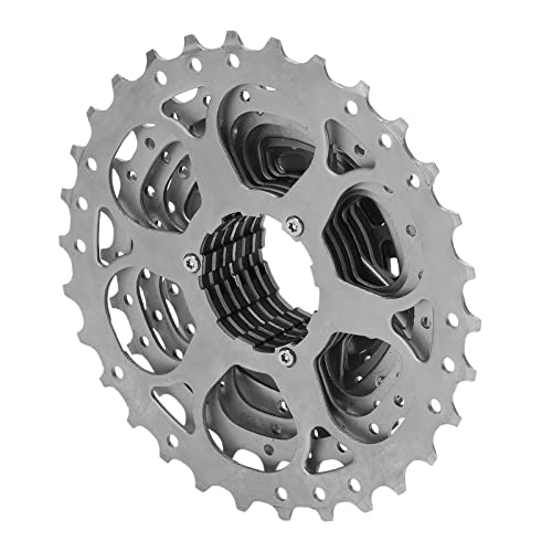 Road Bike Freewheel, Weight Reduction Cassette Freewheel Runs Smoothly Concave and Convex Tooth High Accuracy Tooth Ratio Anti Rust Treatment for Cycling