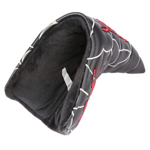 Topblux Spider Embroidery Golf Club Blade Putter Head Cover Spider Headcover