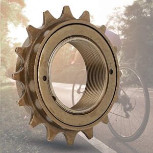 Kadimendium Bike Single Speed Flywheel, Reliable Metal Mountain Bike Flywheel for Road Bike