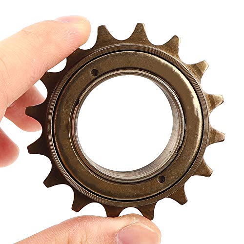 Kadimendium Bike Single Speed Flywheel, Reliable Metal Mountain Bike Flywheel for Road Bike