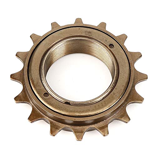 Kadimendium Bike Single Speed Flywheel, Reliable Metal Mountain Bike Flywheel for Road Bike