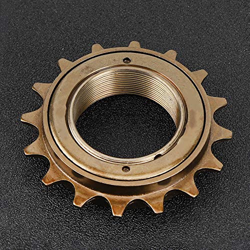 Kadimendium Bike Single Speed Flywheel, Reliable Metal Mountain Bike Flywheel for Road Bike