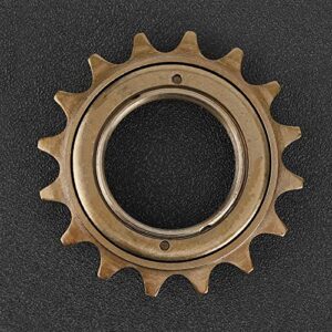 Kadimendium Bike Single Speed Flywheel, Reliable Metal Mountain Bike Flywheel for Road Bike