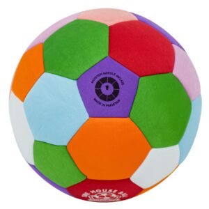 The House Ball - The Original Soft and Safe Indoor Soccer Ball Size 4 - Created for Inside Your Home and Yard - Fun Soccer Gift - Won't Scuff Your Walls and is Quiet - Perfect Kids Soccer Ball