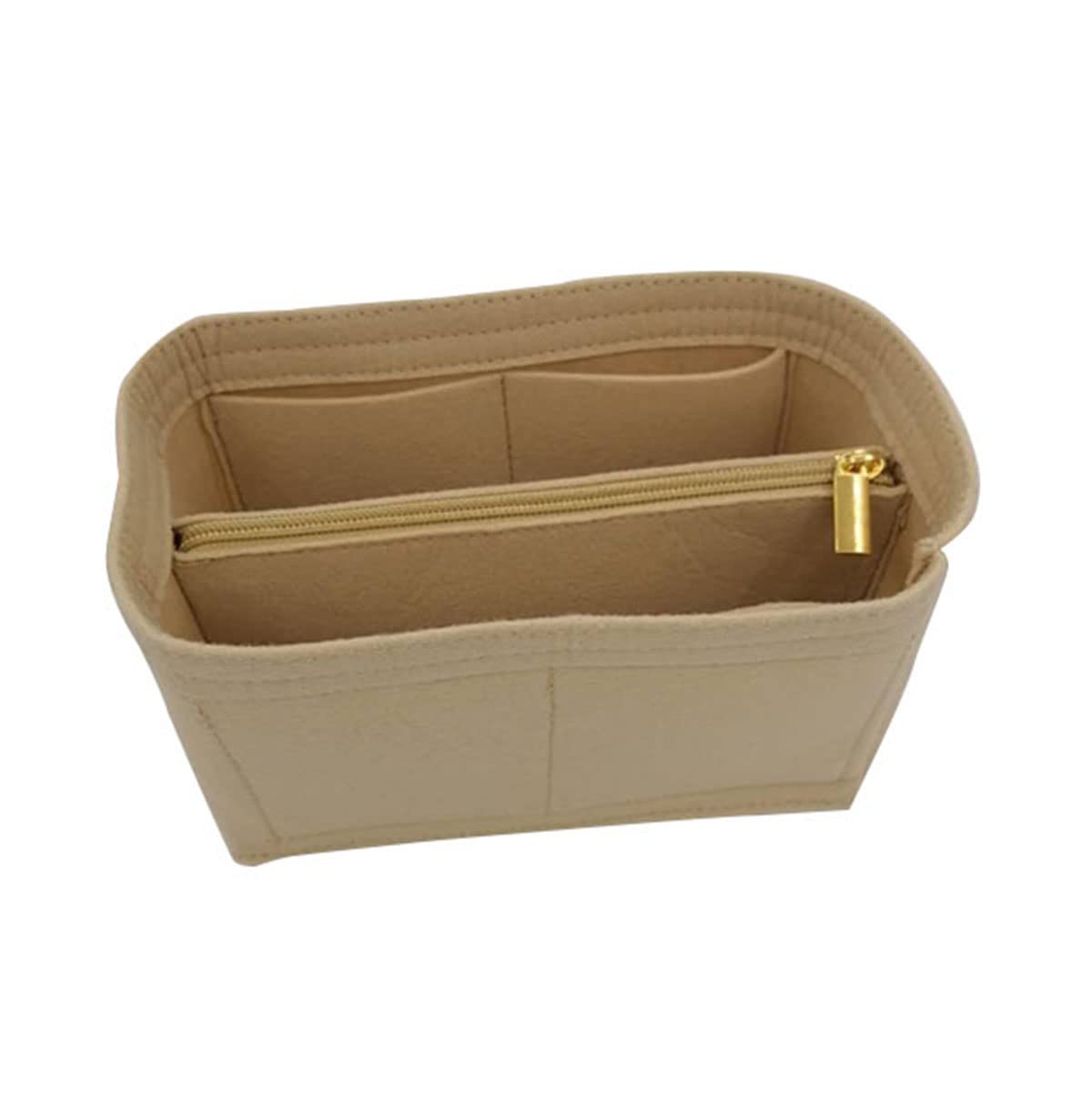 Lckaey Purorganizer is used for ophidia medium tote bag lining storage bag insert3010khaki-B