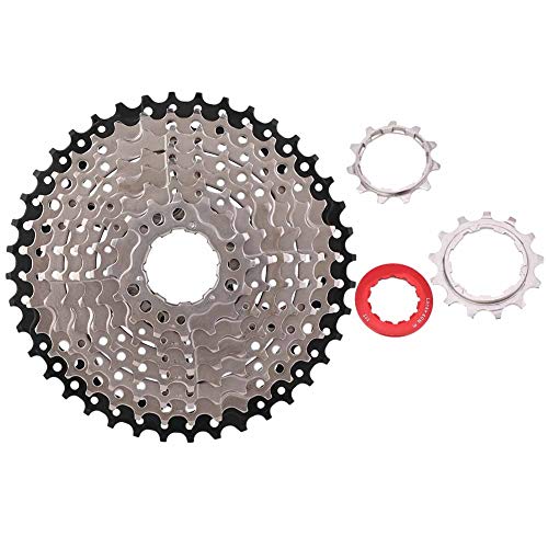 Kadimendium Road Bike Freewheel, Simple Installation High Tensile Professiona Road Bike Sprocket for Road Bike for 9 Speed Bike