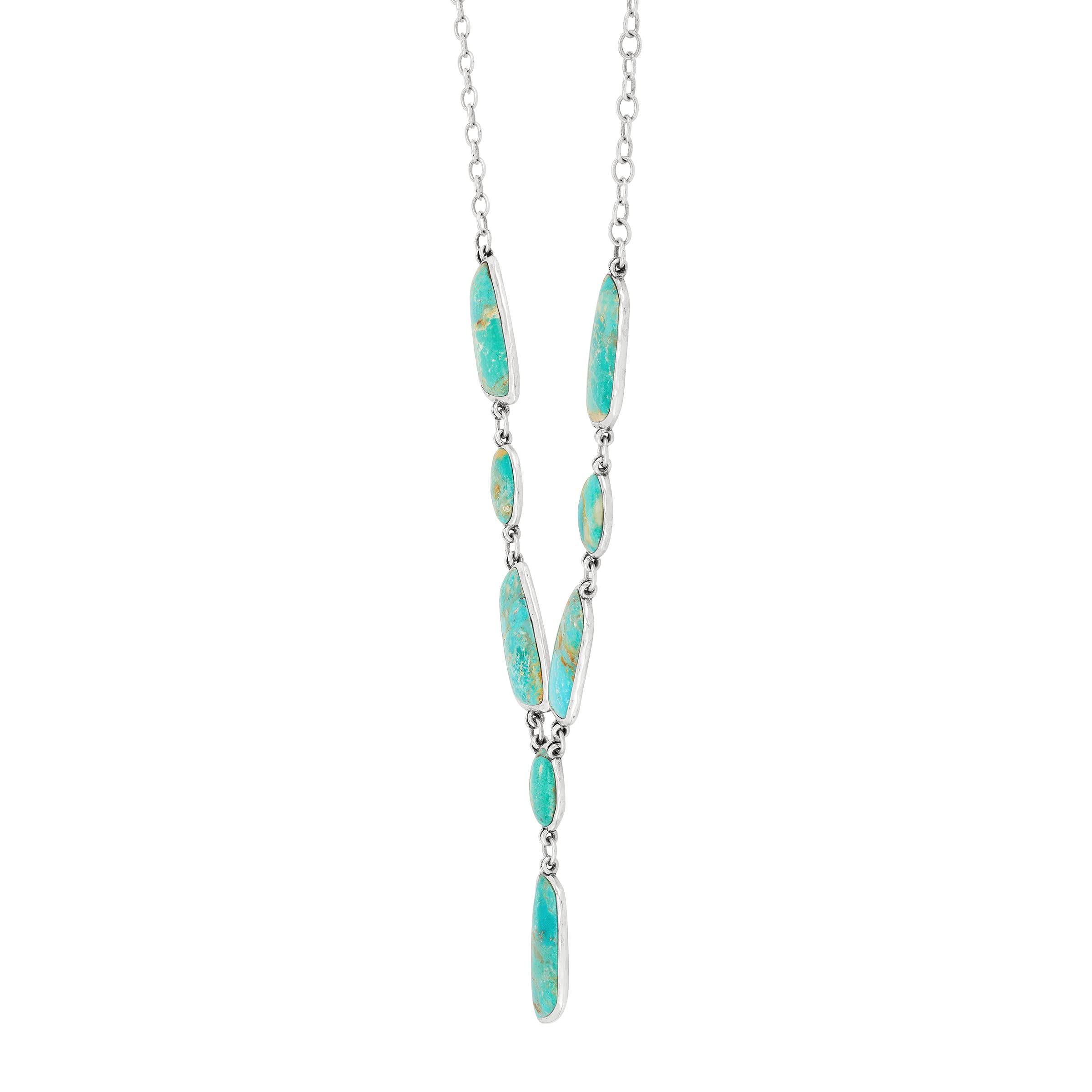 Silpada 'Your Blue Lagoon' Sterling Silver Turquoise Necklace, 18" + 2"