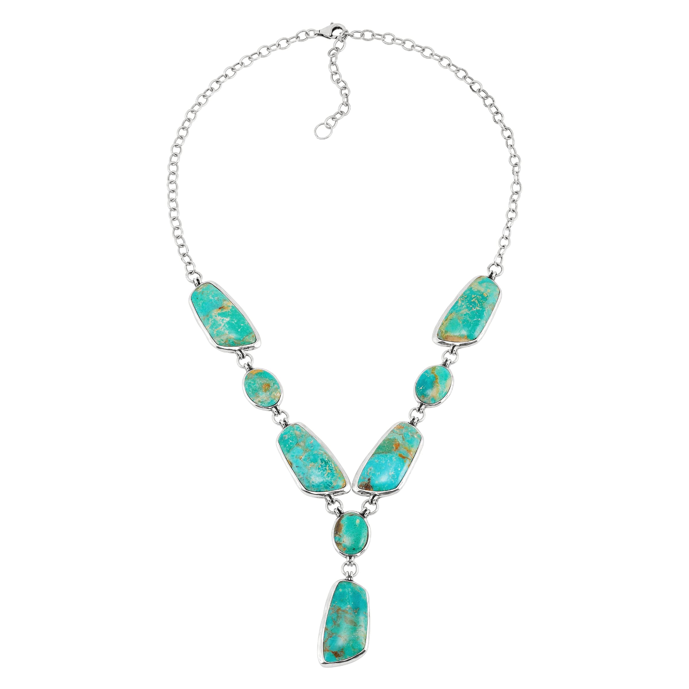 Silpada 'Your Blue Lagoon' Sterling Silver Turquoise Necklace, 18" + 2"