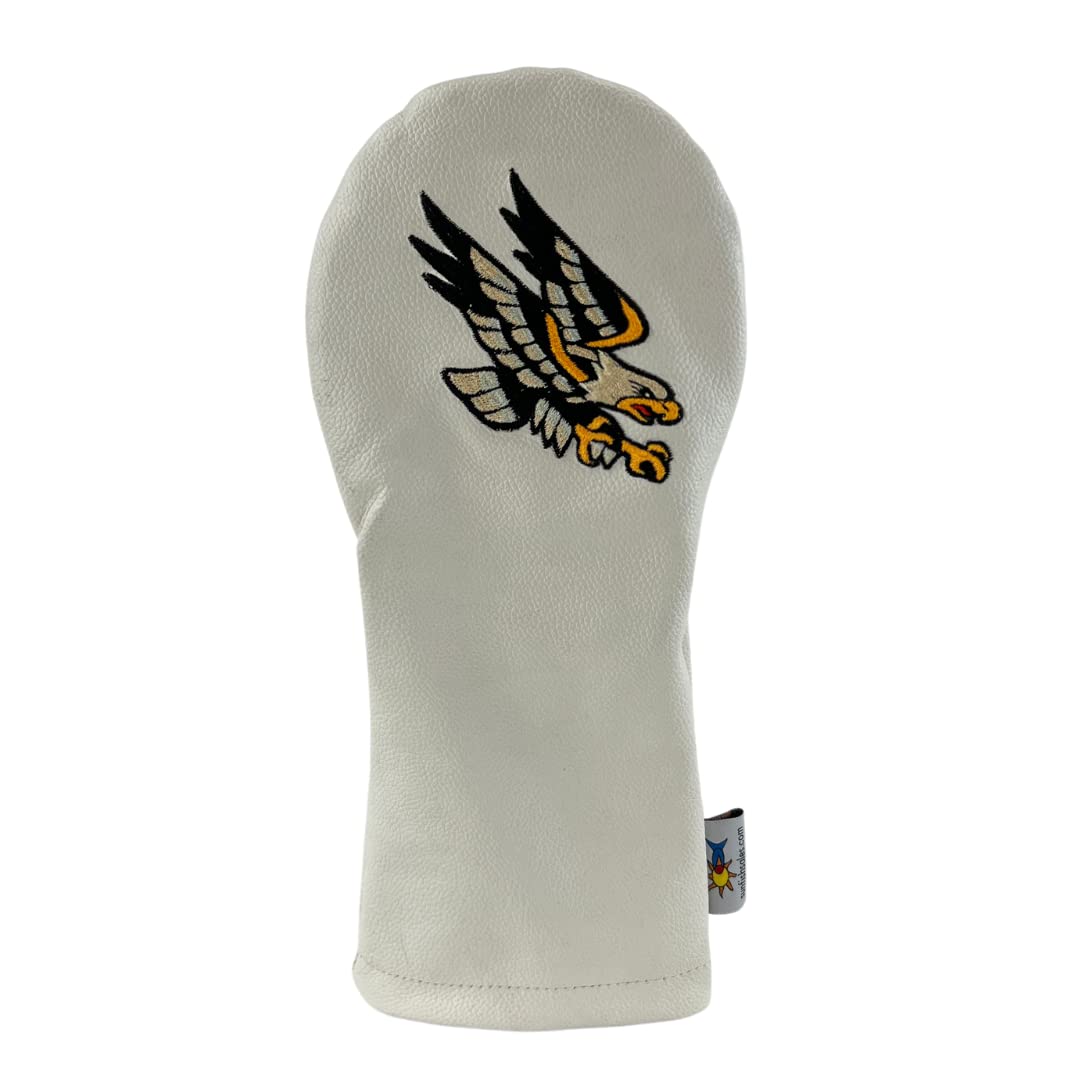 Eagle Hand Embroidered Driver Golf Club Headcover by Sunfish