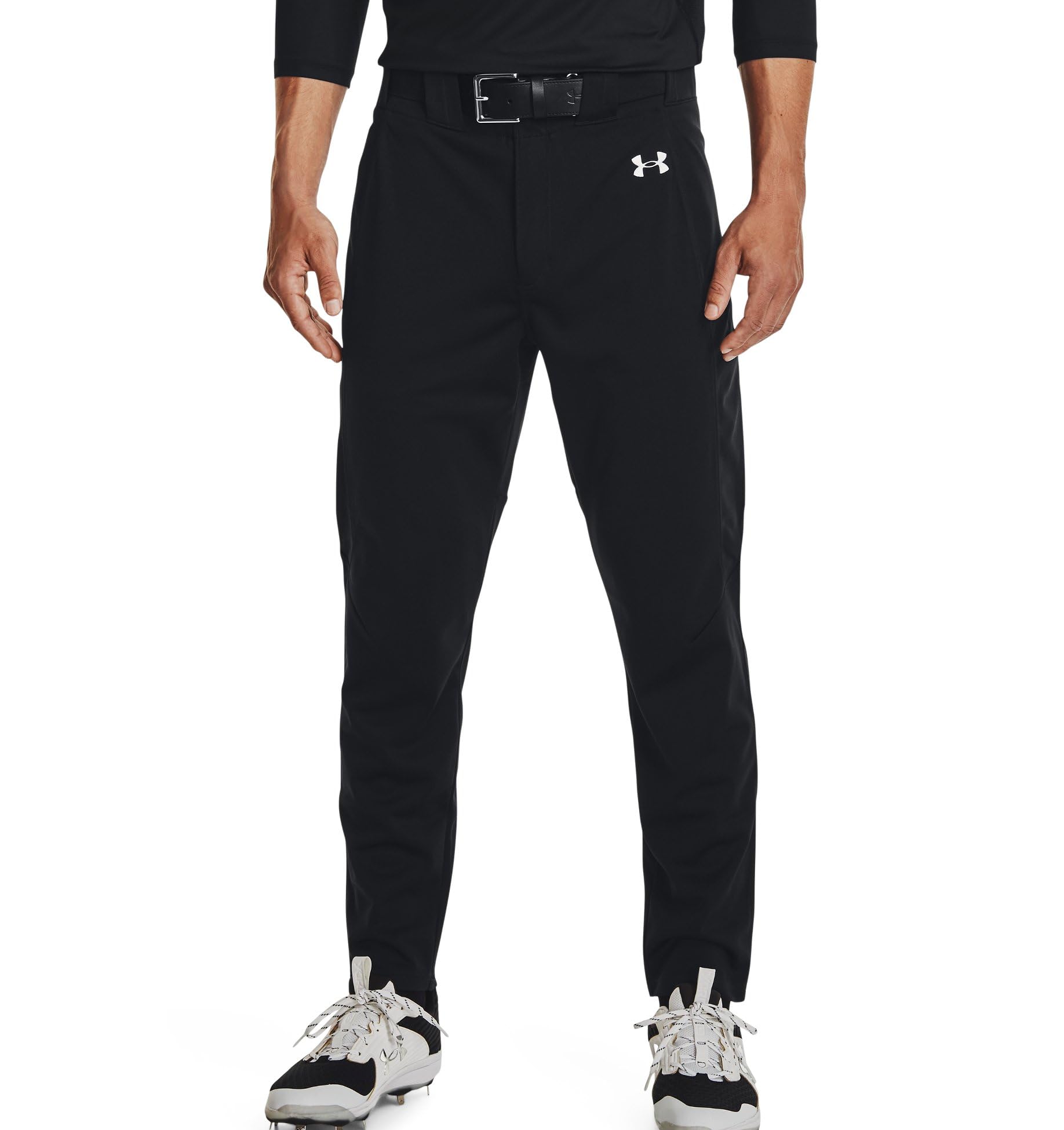 Under Armour Men's UA Vanish Pro Baseball Pants - 1367352-001 - Black/White - S