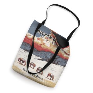 Yellowstone Dutton Ranch Montana Design Tote Bag