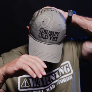 Grunt Style Grumpy Old Vet Hat (Green, One Size)