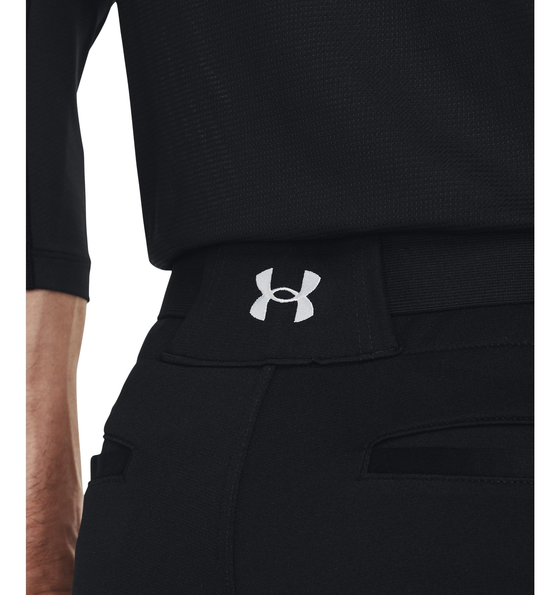 Under Armour Men's UA Vanish Pro Baseball Pants - 1367352-001 - Black/White - S