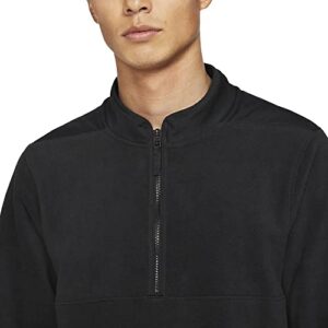 Nike Men's Victory Therma 1/2 Zip Pullover (as1, alpha, s, regular, regular, Black/White, Small)