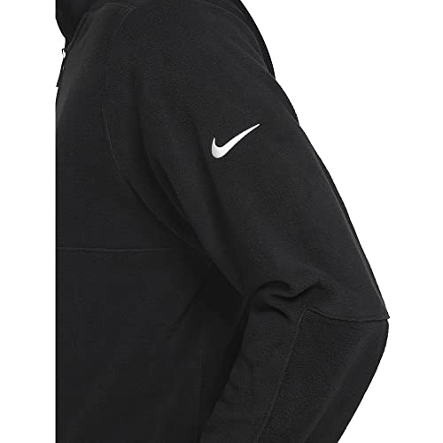 Nike Men's Victory Therma 1/2 Zip Pullover (as1, alpha, s, regular, regular, Black/White, Small)