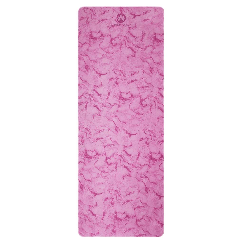 unband Yoga Mat Female Widened Thickened Beginner Sports Yoga Blanket Lengthened Non-Slip Fitness Home Mat Fitness Mat Fashion (Color : B, Size : 183cm*68cm*5mm)