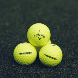 Callaway Warbird Golf Balls (2023 Version, Yellow)