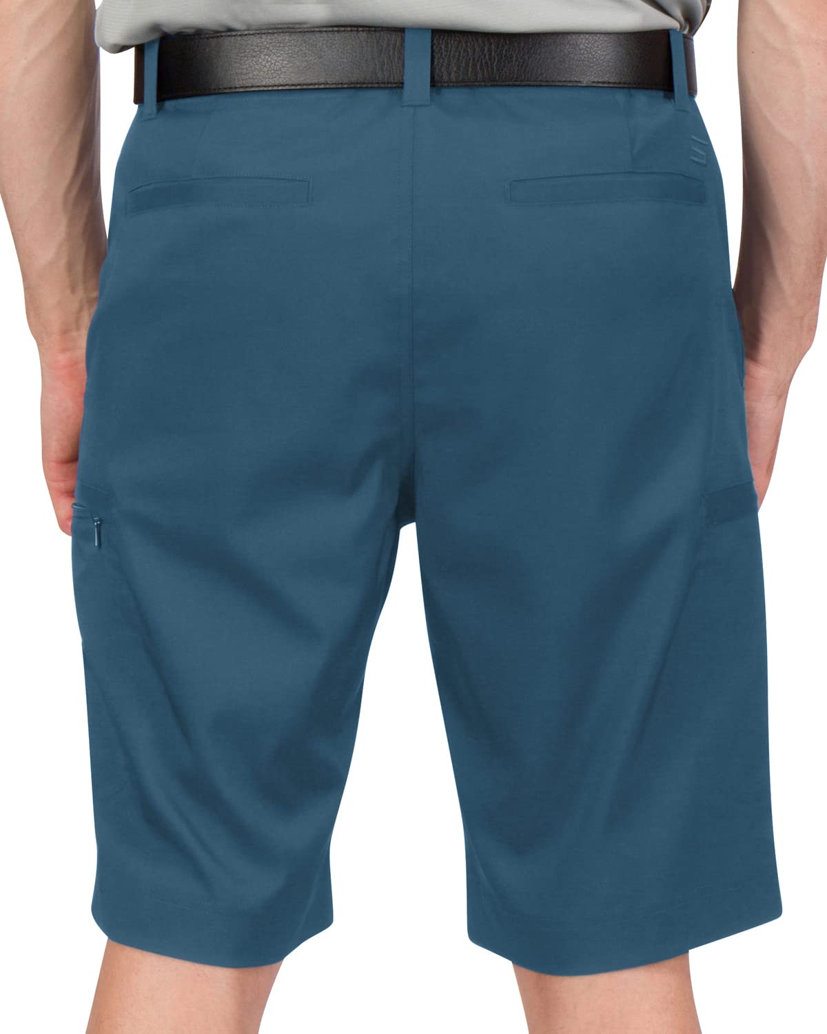 Cargo Golf Shorts for Men - Dry Fit, Large Pockets, Lightweight, Moisture Wicking, 4-Way Stretch