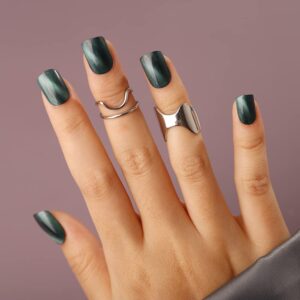 Rumtock Boho Finger Knuckle Silver Ring Jewelry Simple Fashion Ring for Women Girls