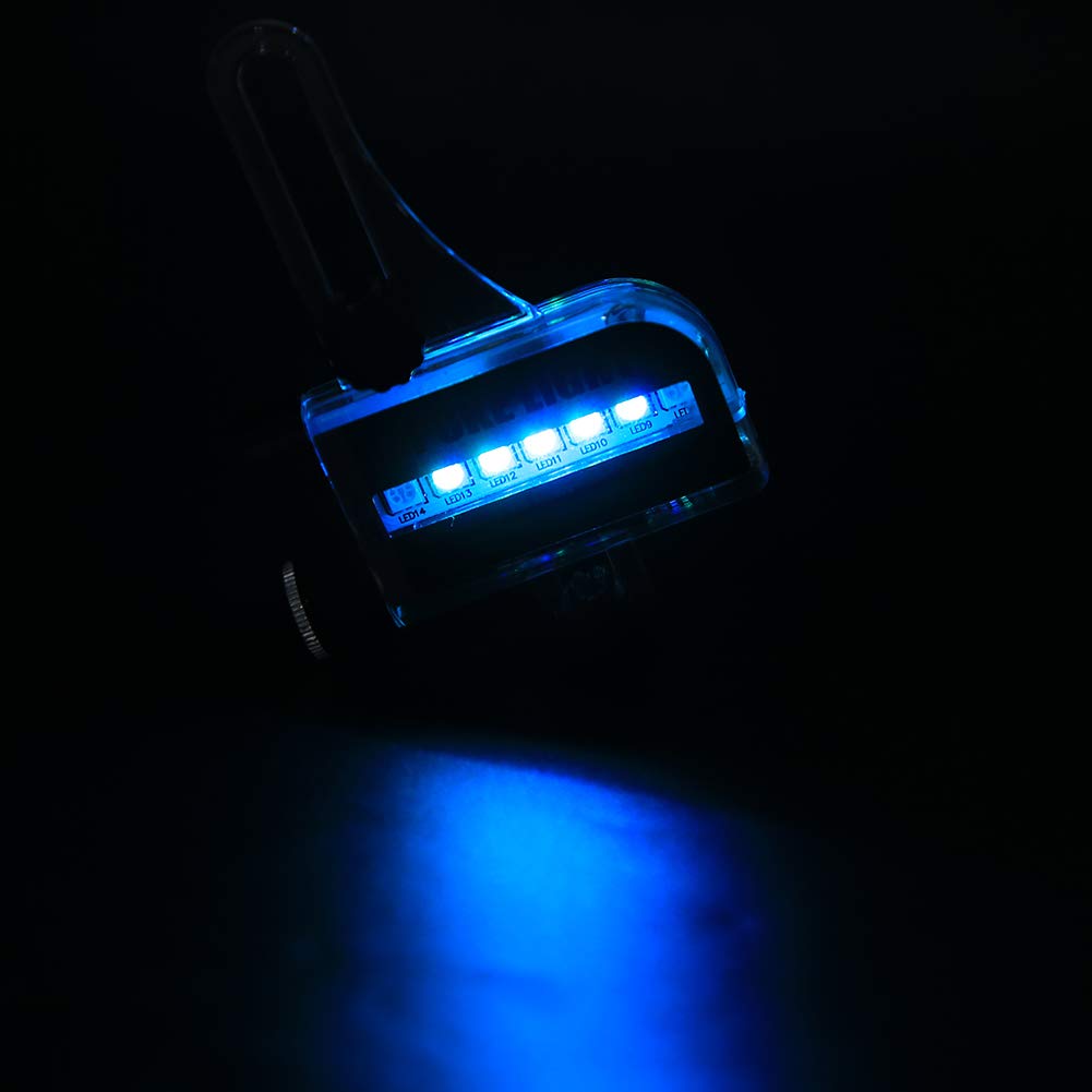 Watertight Bikes Side 14LED RGB Spoke Light Wire Lamp Accessory 30 Fun Bright Patterns Safety Tire Lights for Mountain Bikes, Bikes Wheel Lights, Spoke Light Spoke Lamp Bikes Spoke Light B