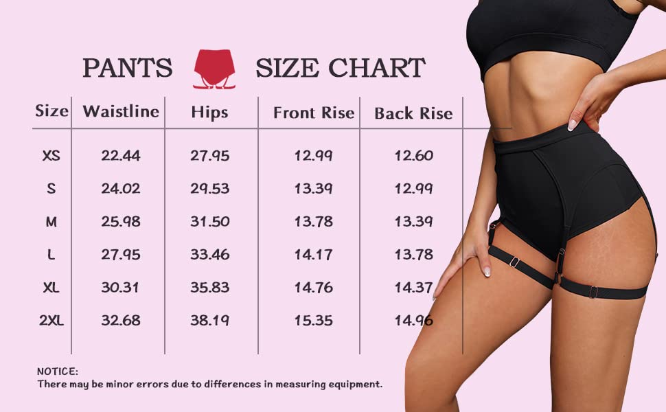 BZB Women's Booty Shorts with Garters High Waisted Biker Hot Pants Gym Cheeky Garter Running Shorts Navy Blue