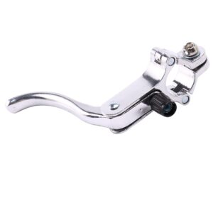 kebei Front Fixie Road Bike Cruiser Brake Set Bike Brake Kit Bike Caliper Brake Kit Side Pull Brake Set for Fixie Bike Silver