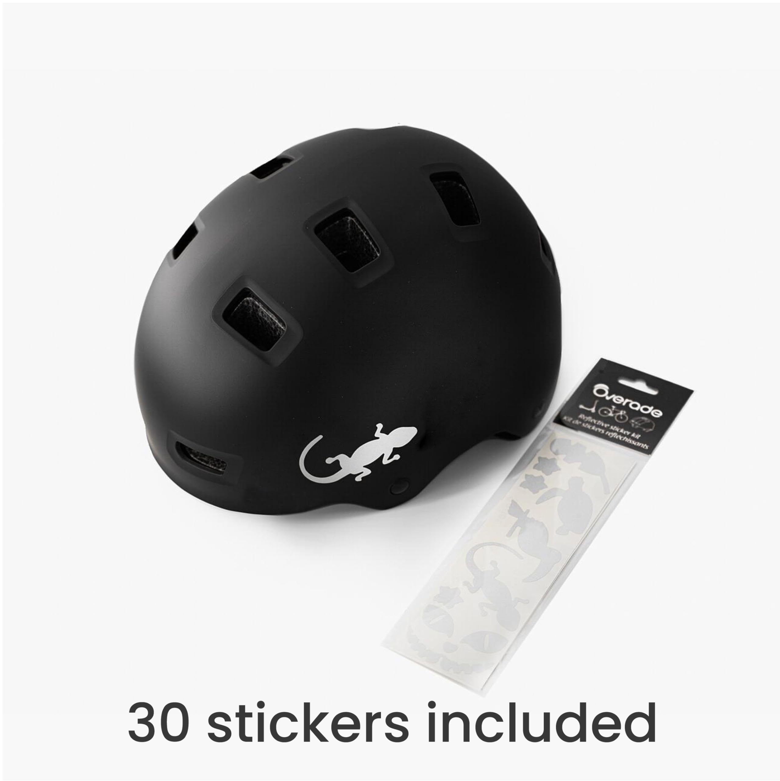 Overade Reflective Stickers for Bicycle Helmet (Nature)