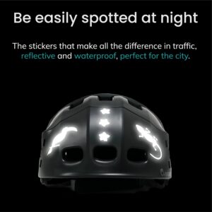 Overade Reflective Stickers for Bicycle Helmet (Nature)