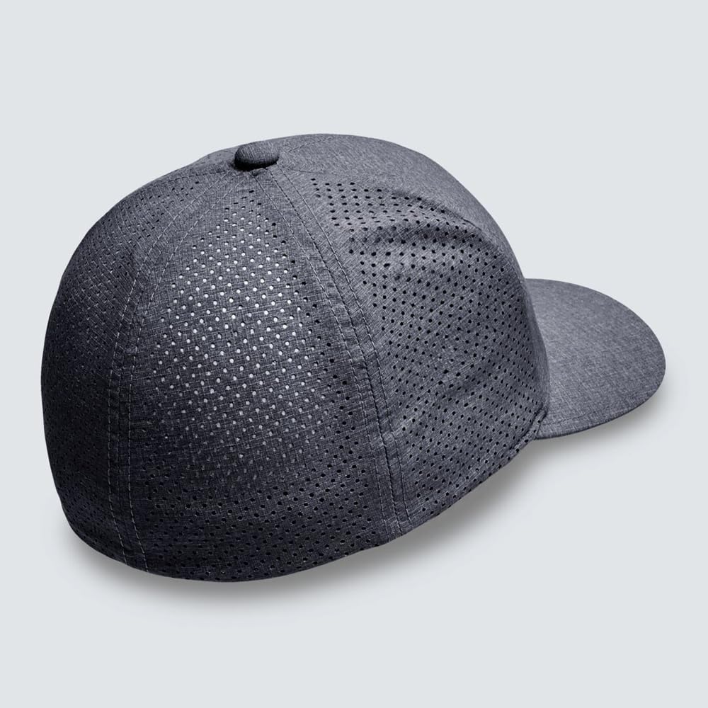 Oakley Aero Heathered FF Trucker Hat, Dark Grey HTHR