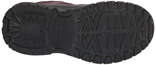 BASS OUTDOOR Women's Peak Seamless Hiker Mid Hiking Boot, FIG, 9