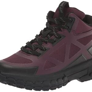 BASS OUTDOOR Women's Peak Seamless Hiker Mid Hiking Boot, FIG, 9