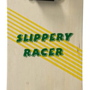 Slippery Racer Kids Hardwood Snowboard with Velcro Binding in Various Sizes (90 CM-Yellow/Green)