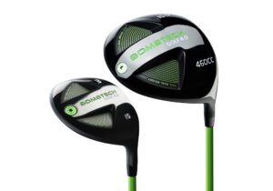 bombtech golf - 4.0 driver and 3 wood bundle (10.5 regular) - premium golf wood set for men - easy to hit off tee - max forgiveness and accuracy