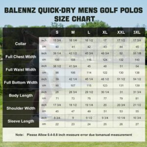 BALENNZ Polo T Shirts for Men Quick Dry T-Shirts for Men Collared Mens T Shirts Casual Tshirts Shirts for Men 5 Pack Black,Army,Maroon,Milddle Blue,Light Grey Medium