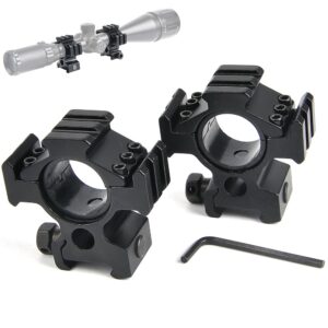 BESTSIGHT 3-9X40 Rifle Scope with Scope Rings