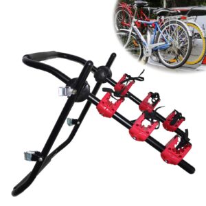 portable 3-bicycle trunk-mount bike carrier rack hatchback for suv for partially suv car rack foldable