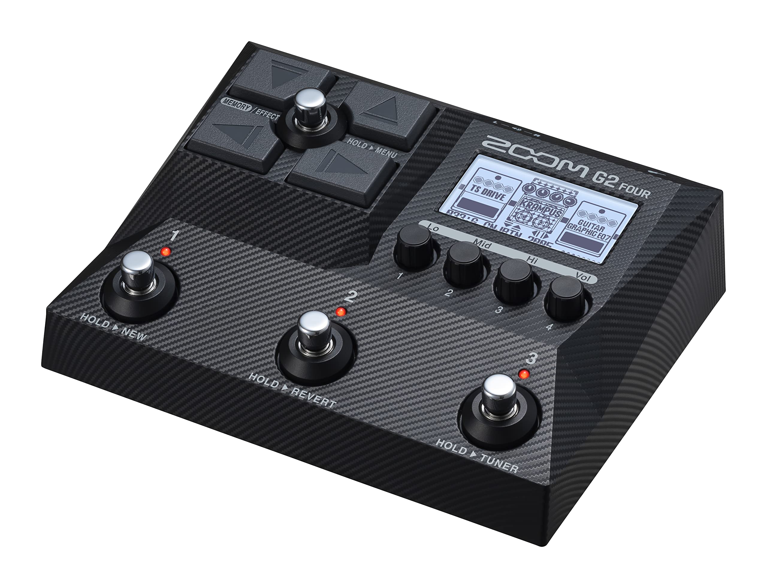 Zoom G2 Four Guitar Multi-Effects Processor, Multi-Layered IR’s, Amp Modeling, 75+ Built-in Effects, Looper, Rhythm Section, Tuner, Audio Interface, Lightweight