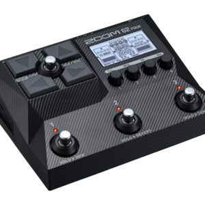 Zoom G2 Four Guitar Multi-Effects Processor, Multi-Layered IR’s, Amp Modeling, 75+ Built-in Effects, Looper, Rhythm Section, Tuner, Audio Interface, Lightweight