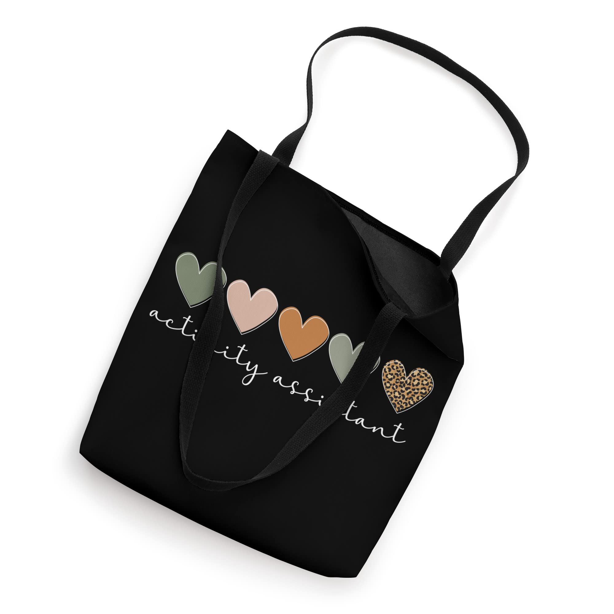 Activity Assistant Hearts Activity Professional Week Tote Bag