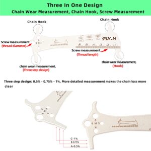 FLY_H Bike Chain Pliers Chain Master Link Pliers Tool +Bike Chain Break Tool Chain Cutter Splitter Breaker+Bike Wear Detection Ruler Chain Wear Indica