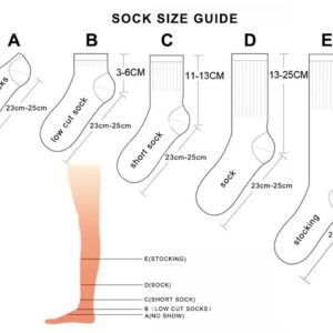 Running Sports Socks Fashion Athletic Crew Socks Crew Cotton Socks For Men And Women One Size