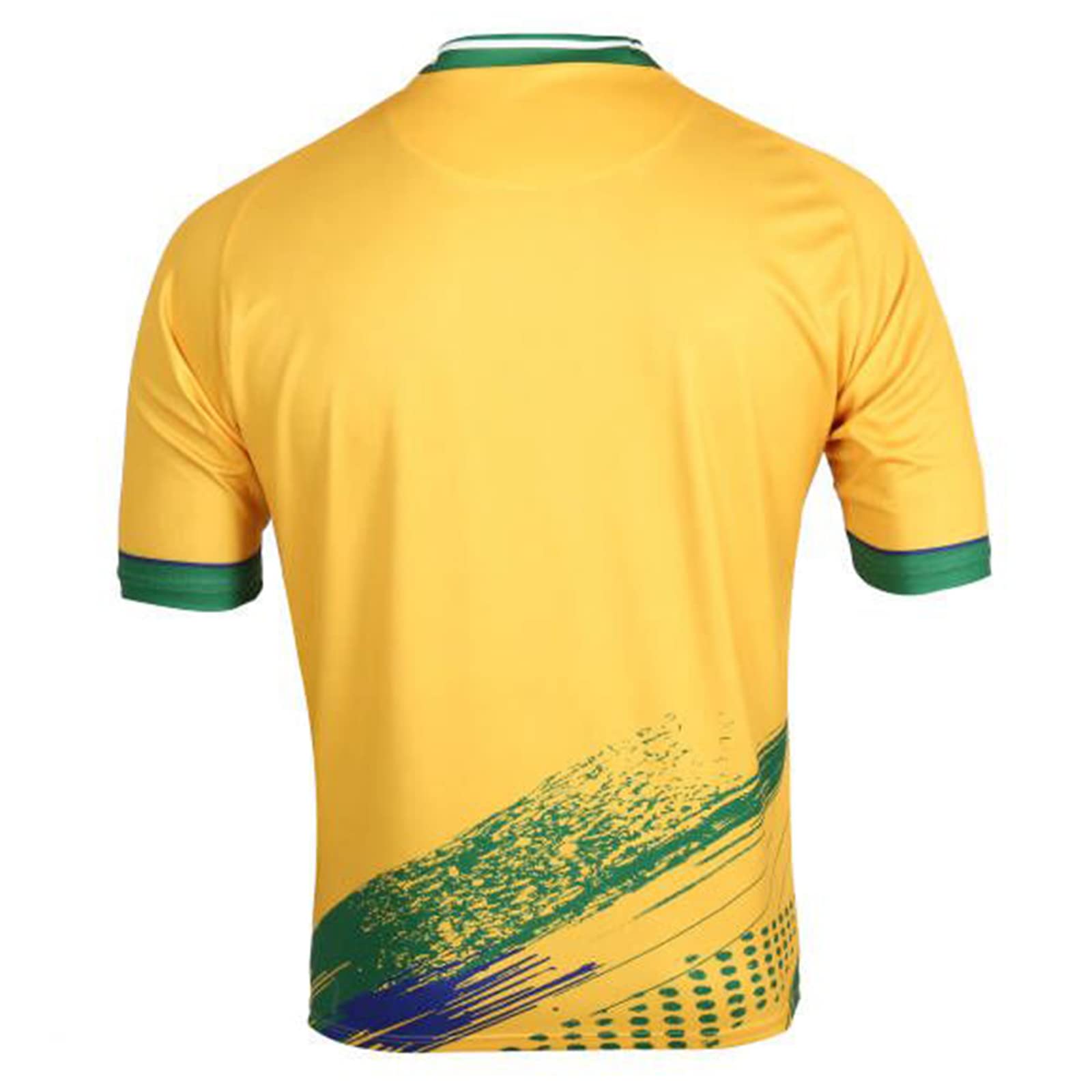 Fan Soccer Jersey Official Brazil 2022 World Cup (Brazil, Small)