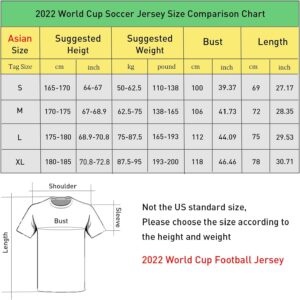 Fan Soccer Jersey Official Brazil 2022 World Cup (Brazil, Small)