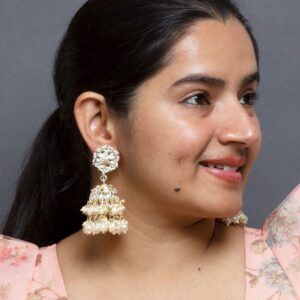 Bindhani Bollywood Indian Jhumki Jhumka Earrings For Women (Style-2)